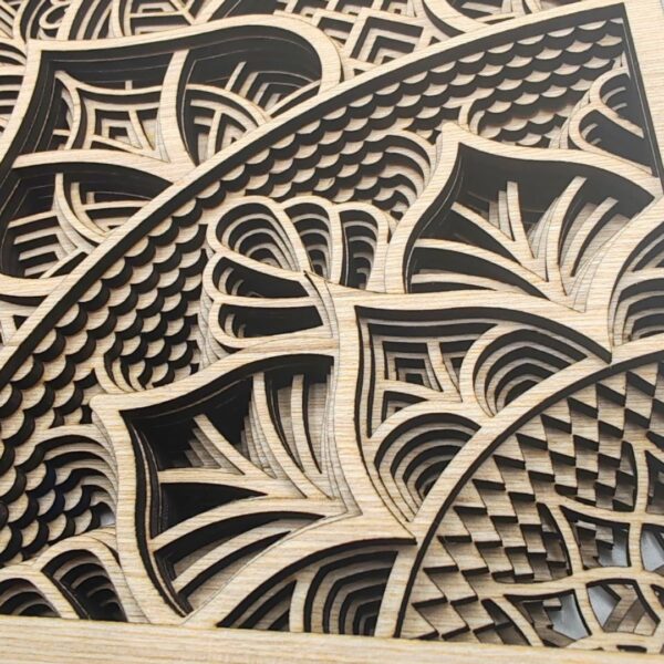 Tableau Soleil en bois - Atelier Aby - Bretagne - Produits artisanaux