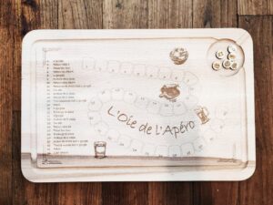 Planche L'oie de l'apéro - Atelier Aby - Bretagne