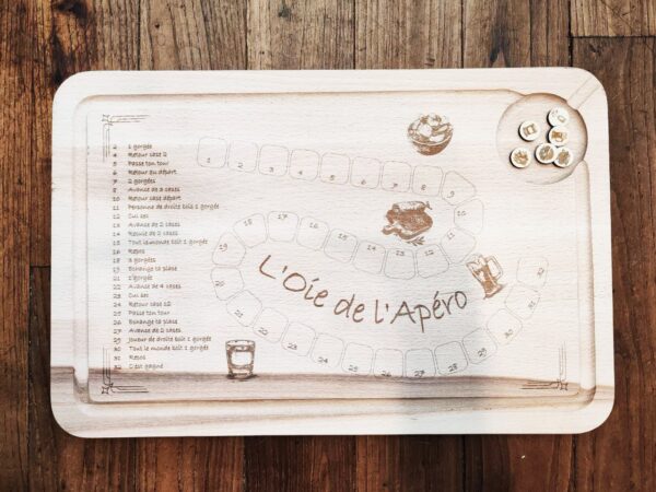 Planche L'oie de l'apéro - Atelier Aby - Bretagne