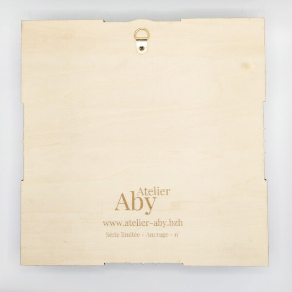Tableau Ancrage en bois - Atelier Aby - Bretagne - Produits artisanaux