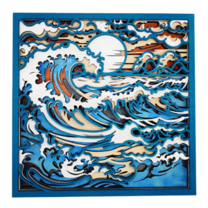Tableau Océan - Atelier Aby - Bretagne - Produits artisanaux