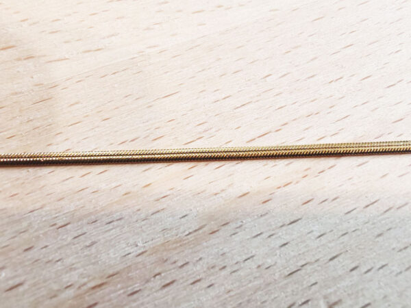 Pendentif rond couleur or – Image 4