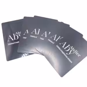 Cartes De Visites Métal Atelier Aby Côtes D'Armor Bretagne