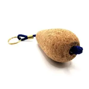Porte-clefs liège forme bouée - Atelier Aby - Fabriqué en Bretagne