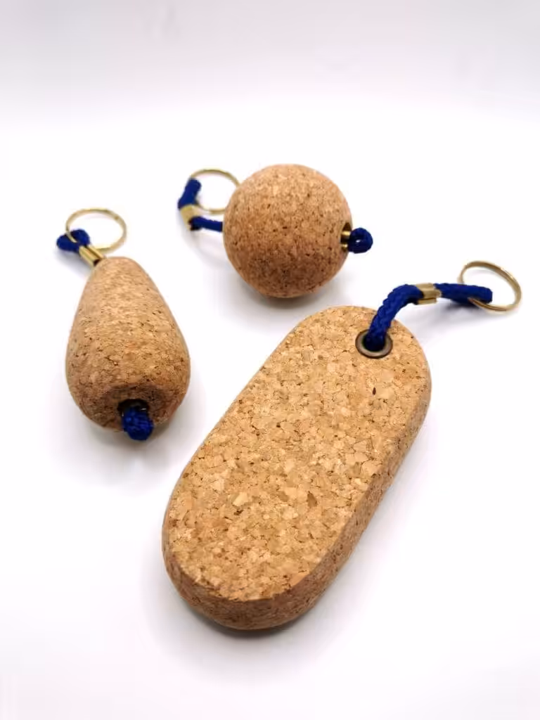 Porte-clefs liège - Atelier Aby - Fabriqué en Bretagne