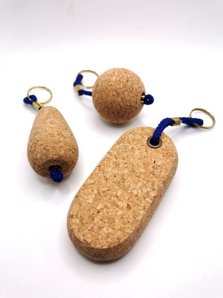Porte-clefs liège - Atelier Aby - Fabriqué en Bretagne