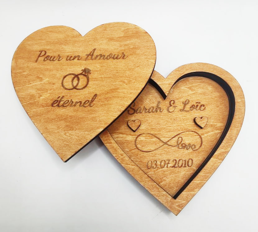Coffret bagues Mariage - Atelier Aby - Côtes d'Armor