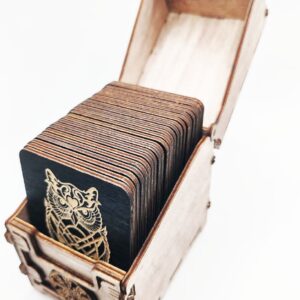 Coffret et Oracle des runes nordiques - Atelier Aby - Bretagne