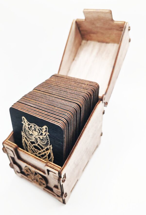 Coffret et Oracle des runes nordiques - Atelier Aby - Bretagne