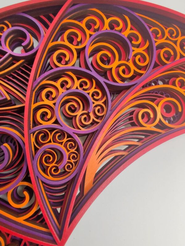 Lune colorée - Côtes d'Armor - Atelier Aby