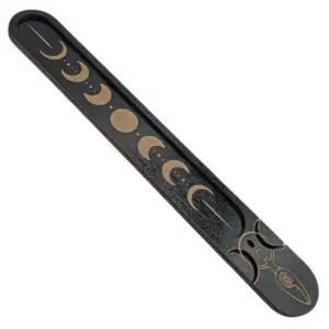 Porte encens Féminin Sacré et cycle lunaire - Atelier Aby - Plérin