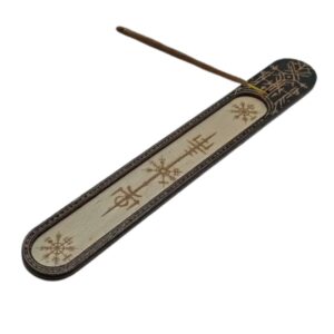 Porte Encens Runique Vegvisir - Atelier Aby - Plérin