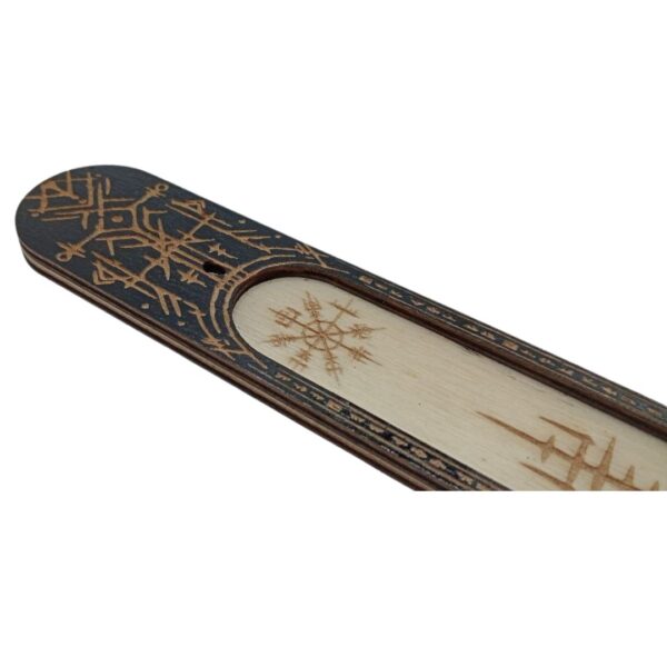 Porte Encens Runique Vegvisir - Atelier Aby - Plérin
