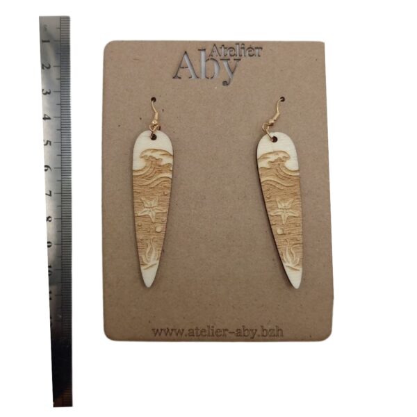 Boucles Oreilles Etoile De Mer - Atelier Aby - Bretagne