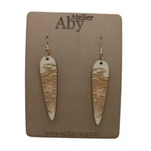 Boucles Oreilles Etoile De Mer - Atelier Aby - Bretagne