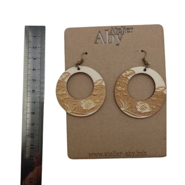 Boucles Oreilles Poissons - Atelier Aby - Côtes d'Armor