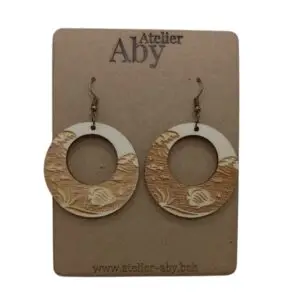 Boucles Oreilles Poissons - Atelier Aby - Côtes d'Armor
