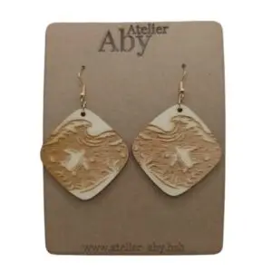 Boucles Oreilles Tortues - Atelier Aby - Plérin
