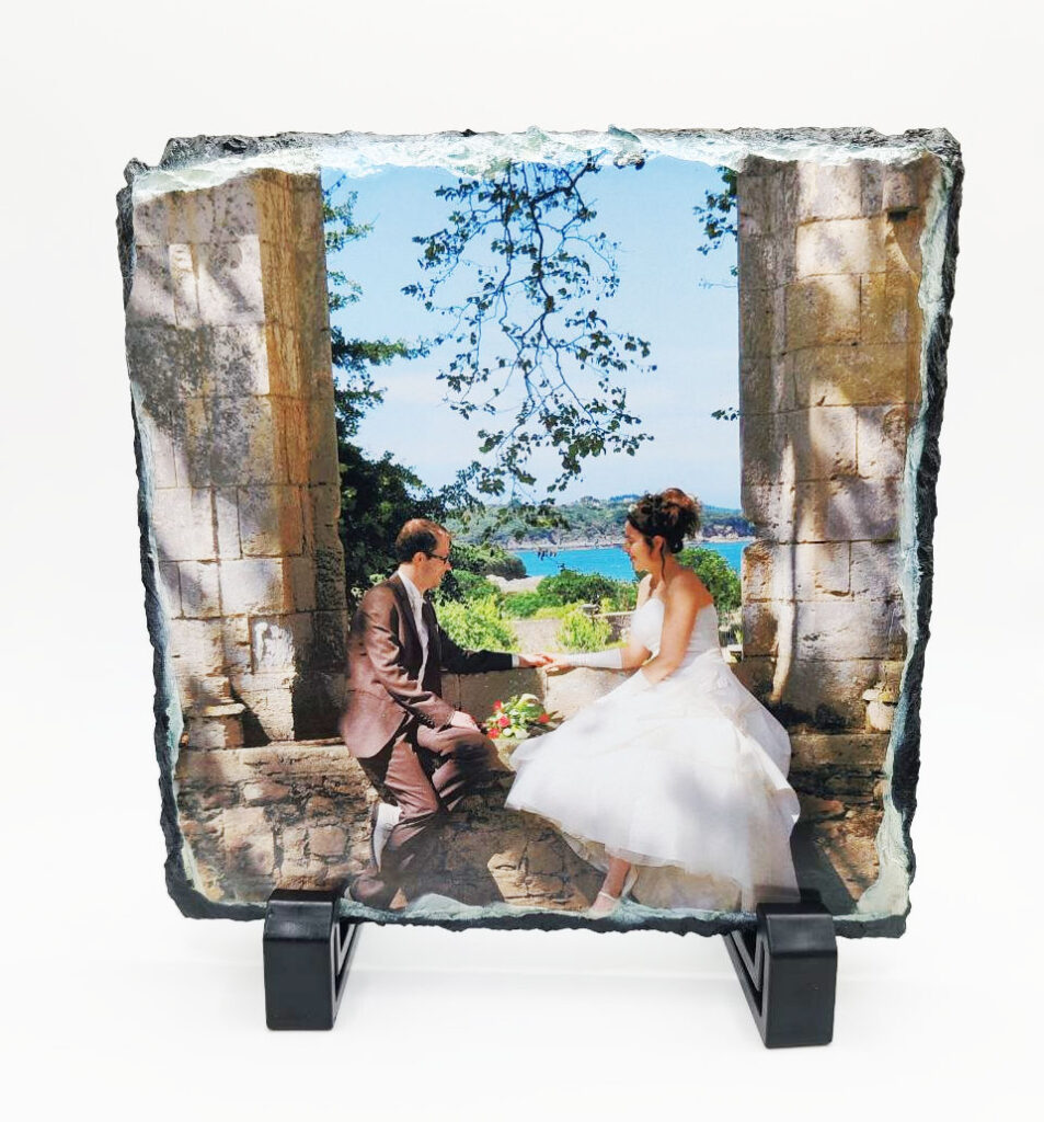 Photo Sur Ardoise Sublimation - Atelier Aby Plérin Côtes D'Armor Bretagne
