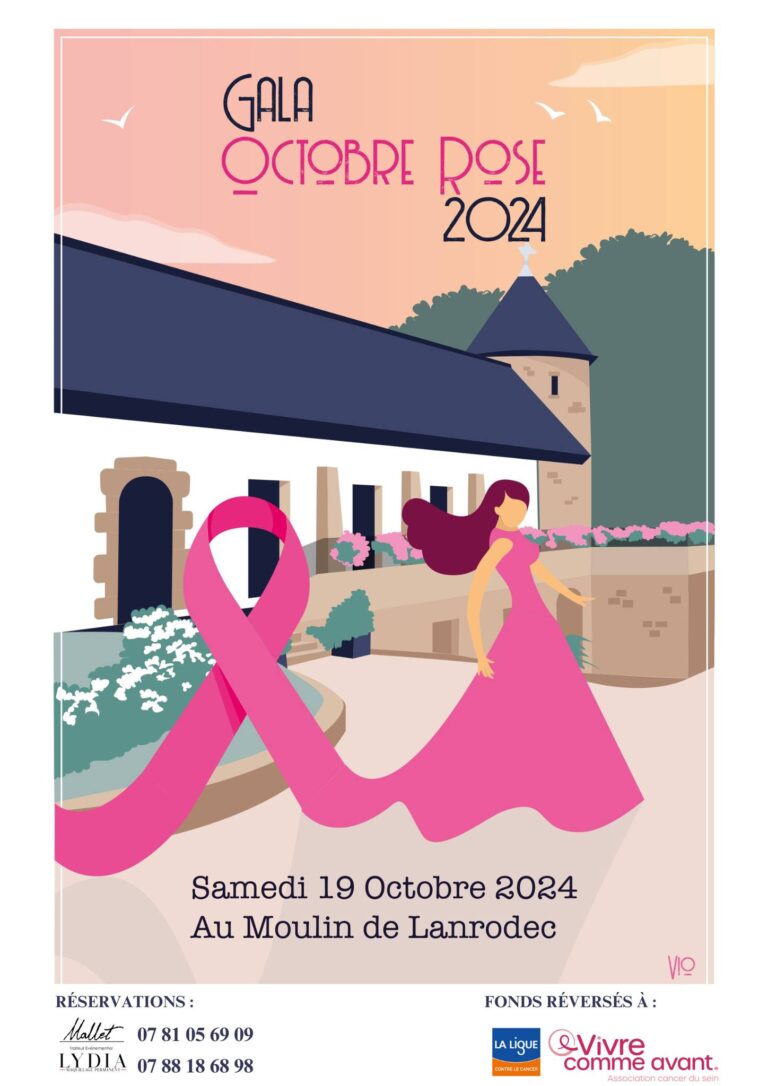 Affiche Gala Octobre Rose 2024