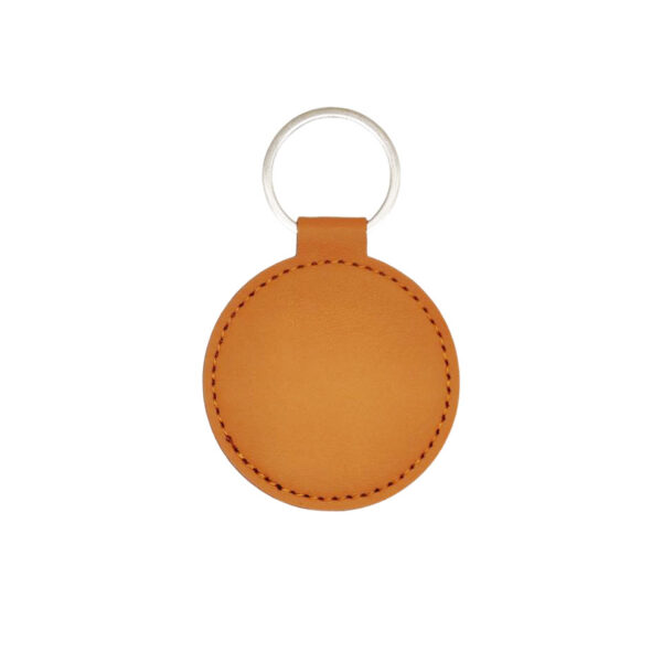 Porte-clés rond simili cuir - personnalisable – Image 8