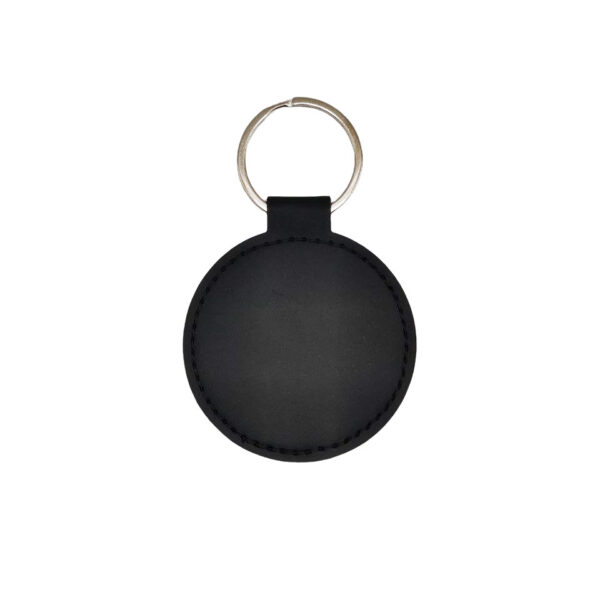 Porte-clés rond simili cuir - personnalisable – Image 7