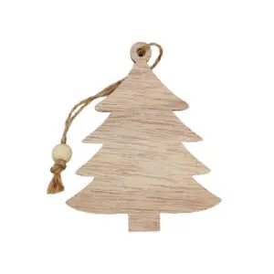 Décoration de Noël en bois personnalisable - Sapin