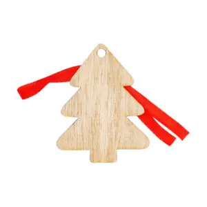 Décoration en bois personnalisable - Sapin de Noël