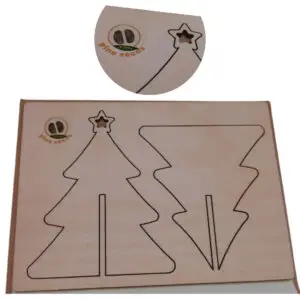 Carte De Noël Maquette Et Graines – Message Durable à Faire Pousser - Atelier Aby - Plérin - Côtes d'armor - Bretagne