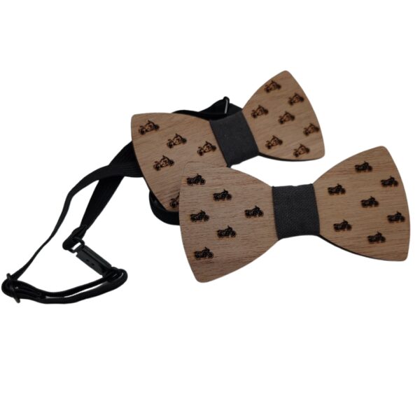 Nœud papillon en bois personnalisable - Plérin - Côtes d'amor - Bretagne - Atelier Aby