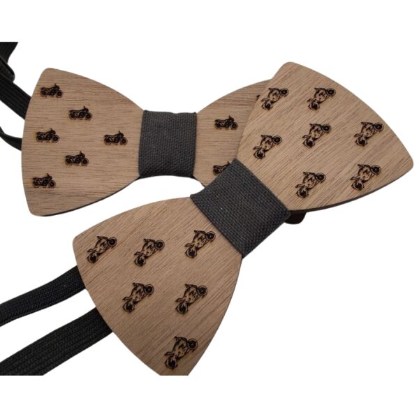 Nœud papillon en bois personnalisable - Plérin - Côtes d'amor - Bretagne - Atelier Aby