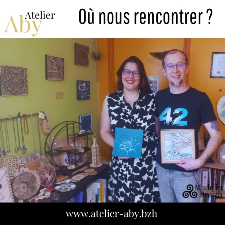Où nous rencontrer à l'extérieur en novembre et décembre - Atelier Aby - Plérin - Côtes d'Armor - Bretagne