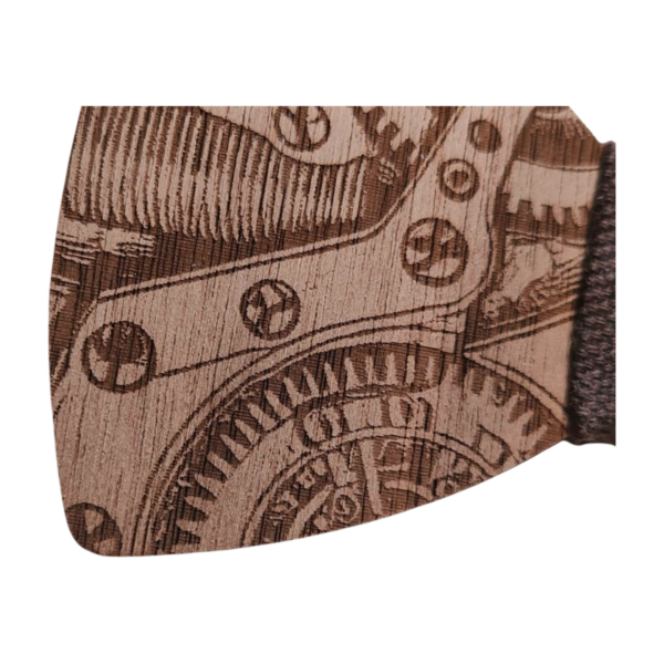 Nœud papillon en bois personnalisable – Image 6
