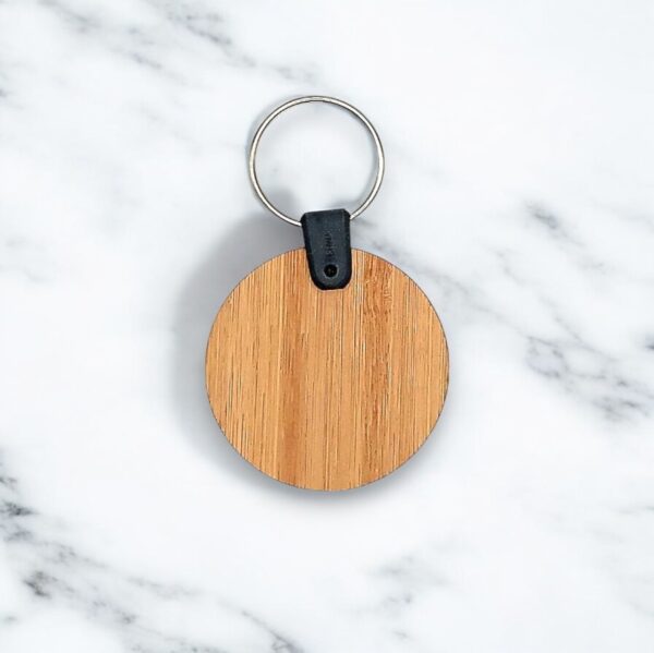 Porte-clef bambou rond - Atelier Aby - Plérin