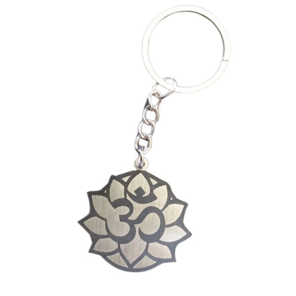 Porte Clef Satnam Argenté - Atelier Aby - Plérin - Bretagne