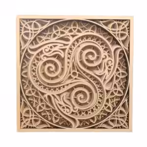 Triskell - création numérotée - Atelier Aby - Plérin - Bretagne